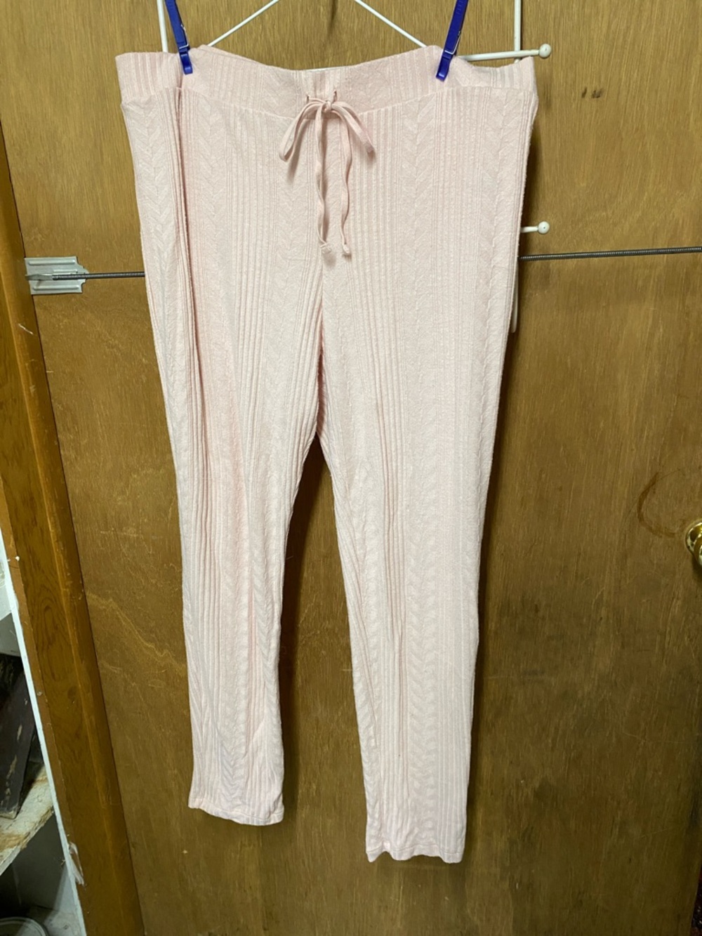 3/$15. Prince & Fox Pink Knit Drawstring pajama pants